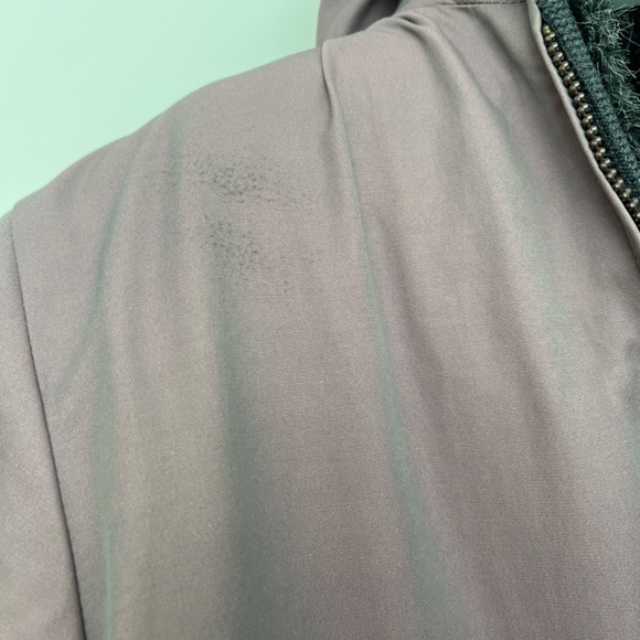 Cozy warm mid-length 2-way hooded jacket - Picture 5 of 10